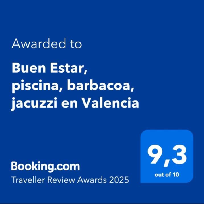 Buen Estar, Piscina, Barbacoa, Jacuzzi En Valencia Villa Turis Ngoại thất bức ảnh